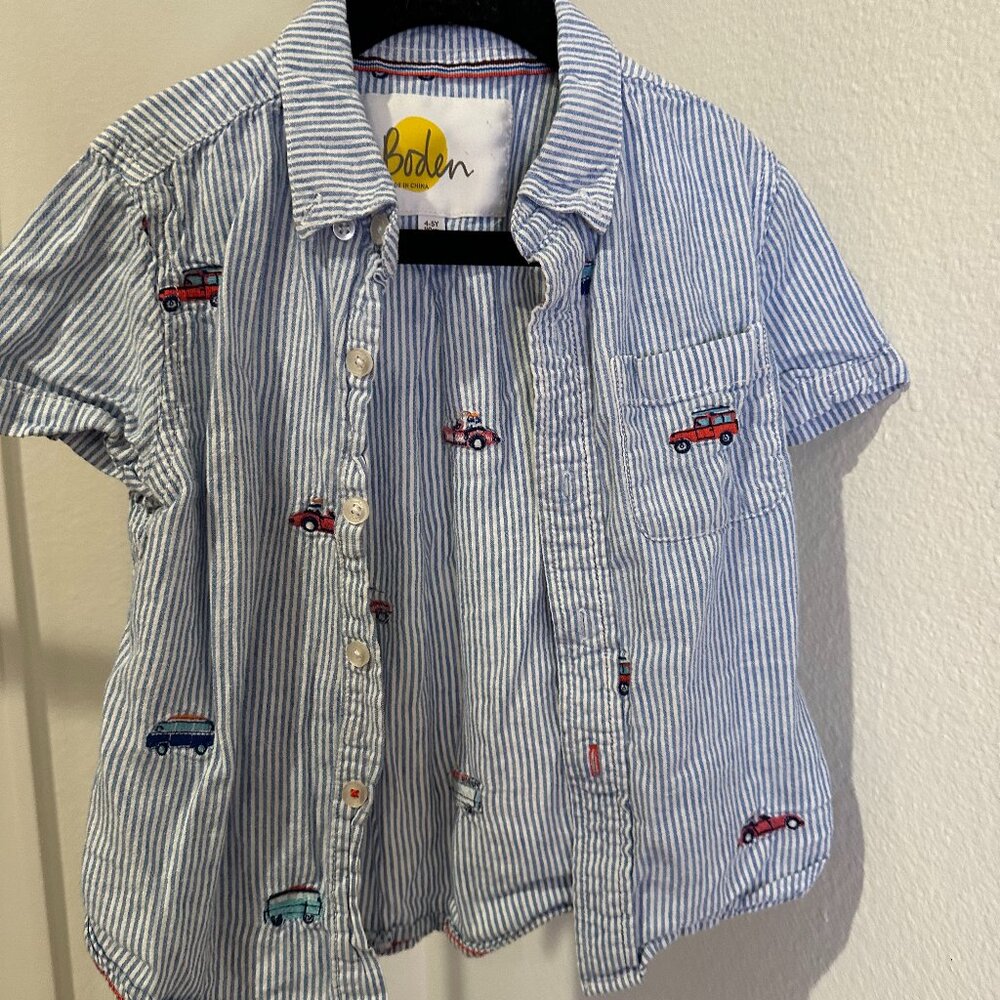 ⭐️Boys Boden Button Up⭐️